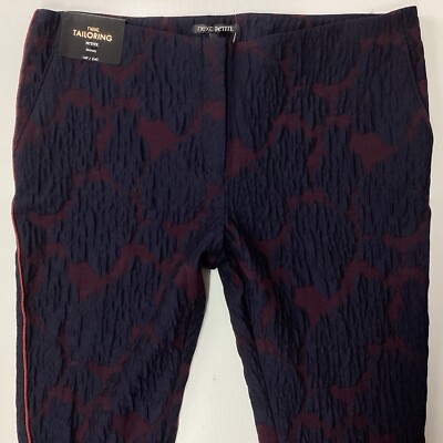 BNWT LADIES NEXT PETITE SKINNY ANKLE GRAZER BLUE MIX TROUSERS SIZE 16 (448H)