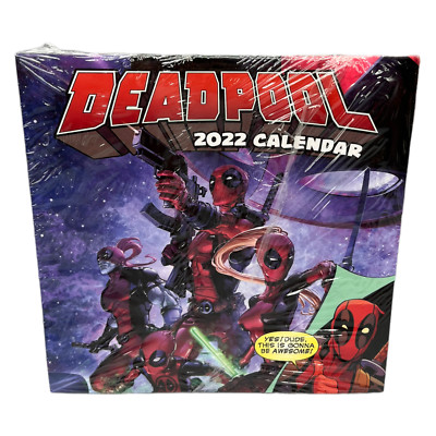 Marvel Deadpool 2022 Calendar Kalender Yes dude this is gonna be awesome 18cm