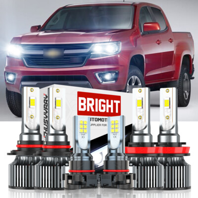 For Chevy Colorado 2015-2016 2017 2018 2019 2020 LED Headlights +