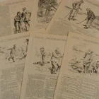 6 x punch cartoons 1926+29s Theme : Golf / Caddie / Golf Player