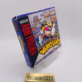 Nintendo Virtual Boy Software Wario land treasures of awazon w/ Box