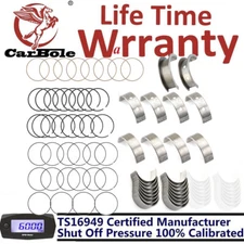 New Engine Main and Rod Bearings Piston Rings BC409J For Chevy GM 4.8L 5.3L 5.7L