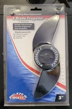 BOATER SPORTS 52683 2 BLADE PROPELLER 3" HUB MGA0476B TROLLING MOTOR PROP