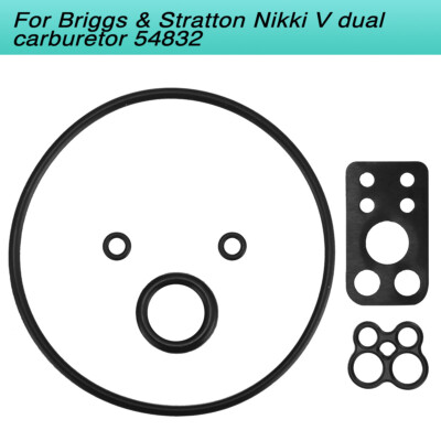 For Briggs & Stratton Carburetor Rebuild Kit 54832 Nikki V Twin W/ Gasket O-Ring