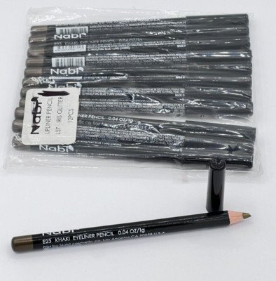 NABI LIPLINER PENCIL L57 IRIS GLITTER 0.04 OZ 12 PACK