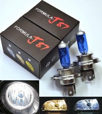 Halogen 9003 HB2 H4 60/55W 5000K White Two Bulbs Head Light Replacement High Low