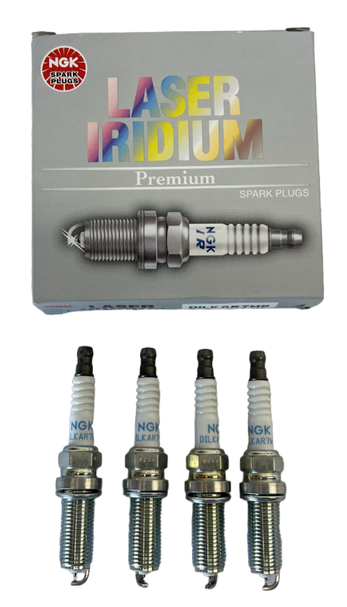 NGK 90288 DILKAR7M8 Laser Iridium Spark Plug Set of 4 FOR MAZDA 6