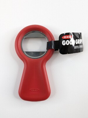 New RED OXO Good Grips Bottle Opener