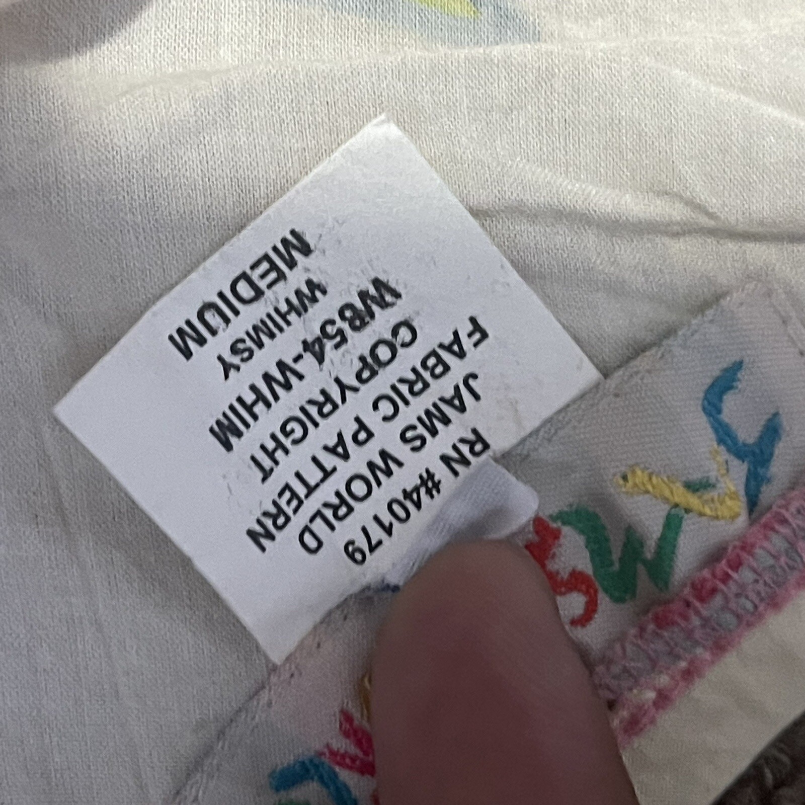 Vintage JAMS WORLD Skirt Womens Medium Blue Orange Green Wrap Hawaiian