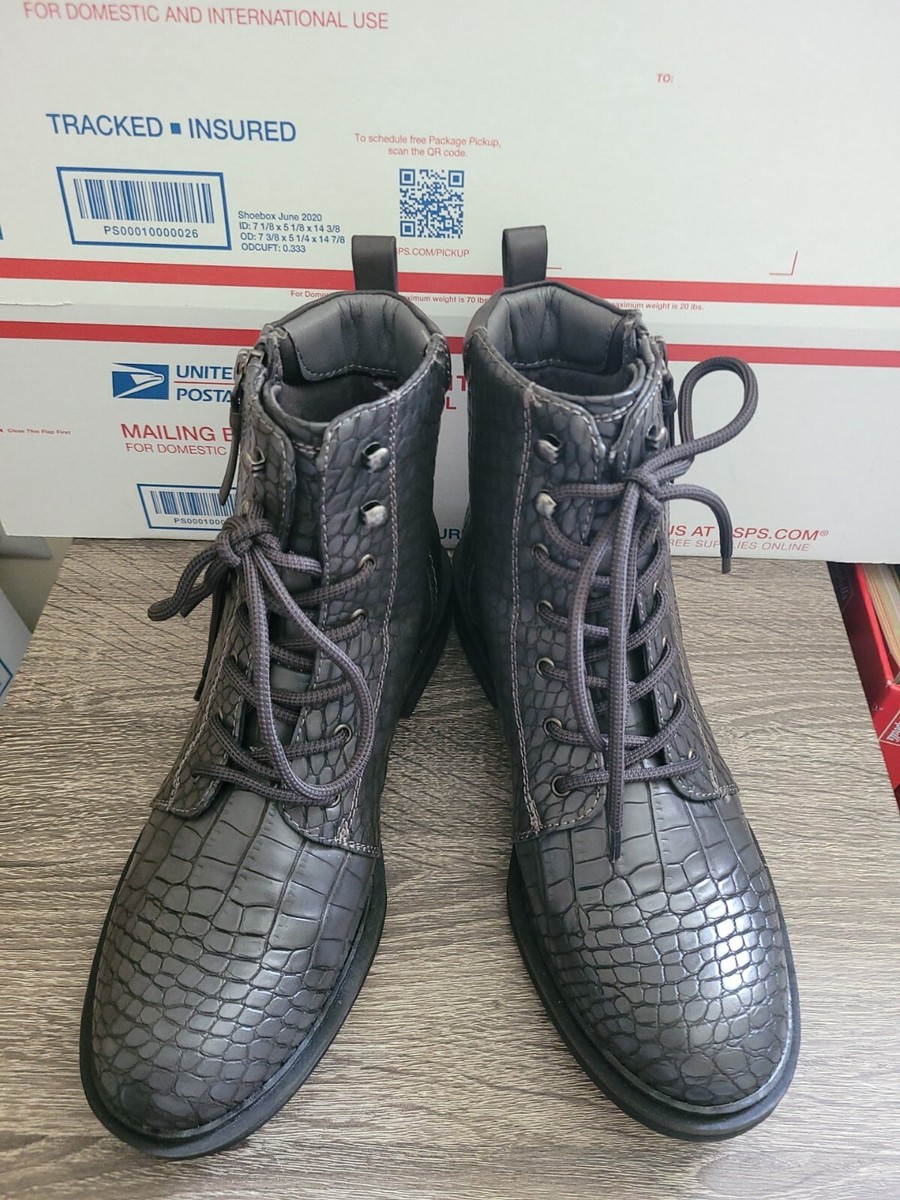 Baretraps, Women, AmySue, Military Style Ankle Booties, Slate