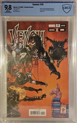Venom Vol. 4 #29 Aaron Kuder Fortnite Variant CBCS 9.8
