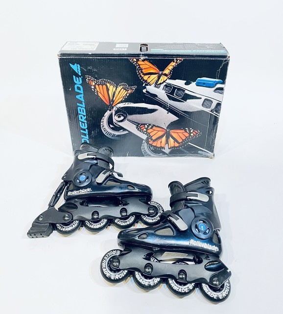 Vintage Bauer Fitness 3 Inline Skates Roller Blades Women's Size 7 Made