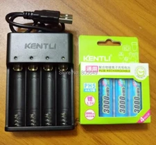 KENTLI 1.5V AA 3000mWh Rechargeable Li-polymer li-ion High Quality  Toys Remote