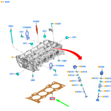 Joint de culasse Ford KUGA