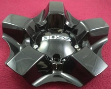 Boss Motorsports Wheels Gloss Black Custom Wheel Center Cap # 3240 (1)