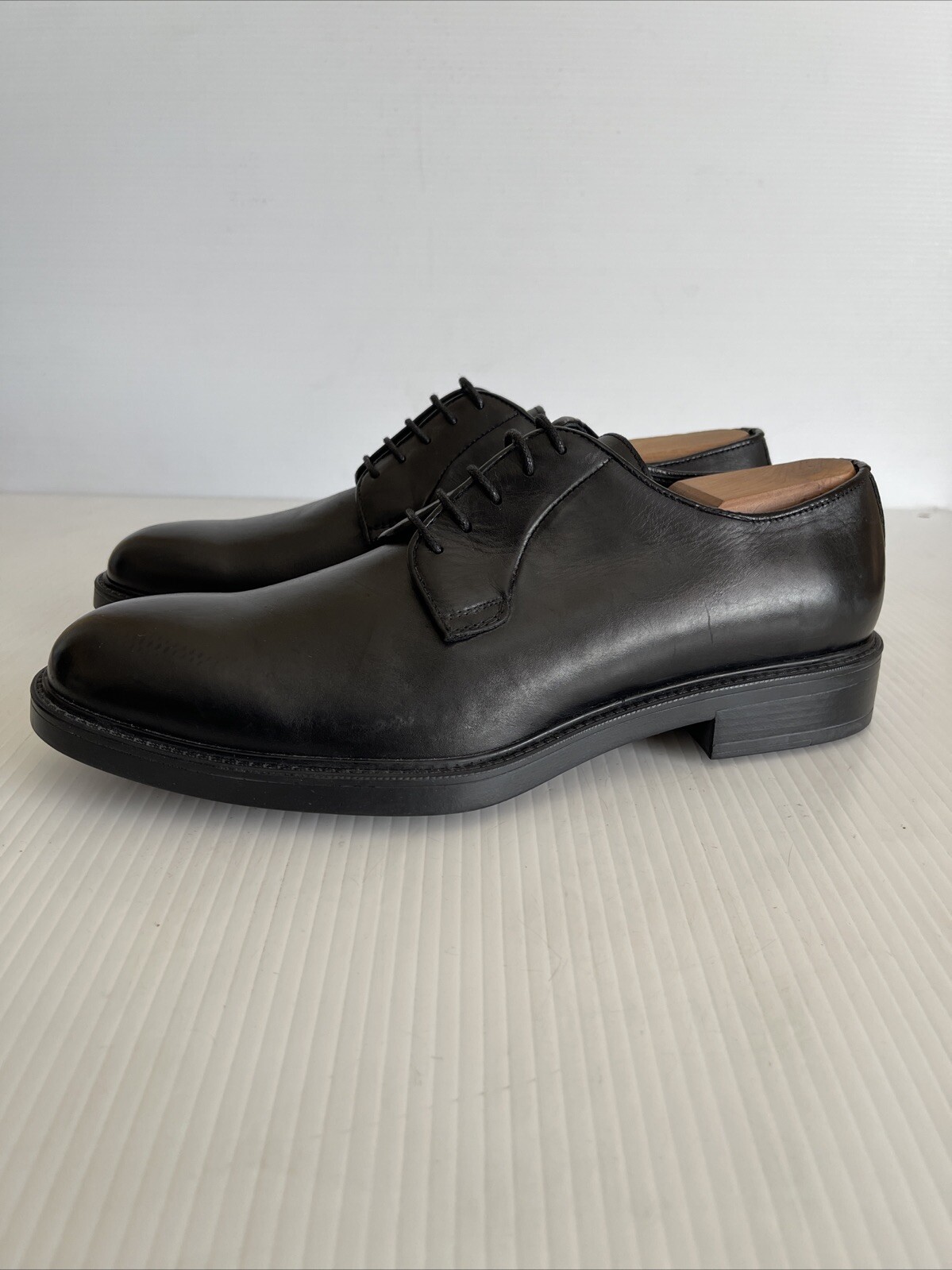 SAOLA To Boot New York Fiano Plain Toe Derby Nero 11 US (N26)