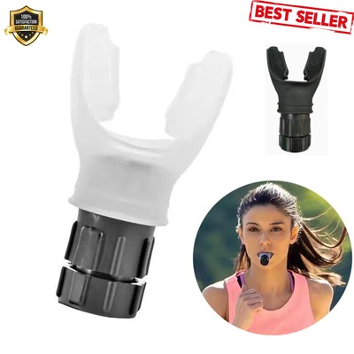 Exercise Breathing Trainer Respiratory Lung Face Mouthpiece Fitness Equipment