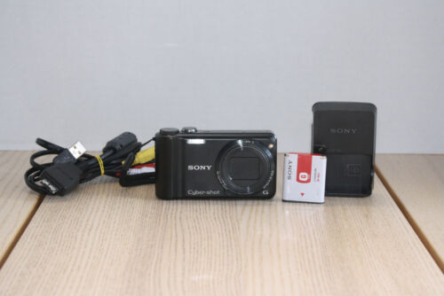 Sony Cyber-Shot DSC-H55 14.1MP Digital Camera w 10X Sony G Lens, Charger, Cable - Picture 1 of 17