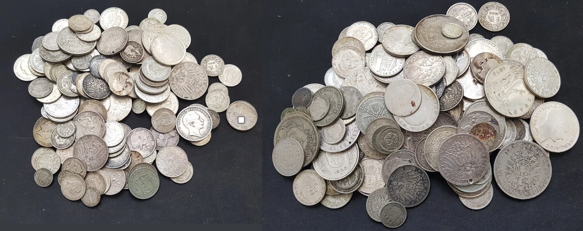 Monedas de plata 1 kg