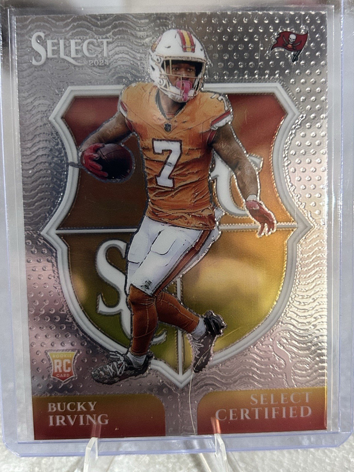 2024 Panini Select - Select Certified Rookies Bucky Irving #21 (RC)