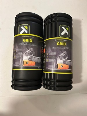Trigger Point Performance TPT-GRDBW The Grid Black Foam Roller - (PACK OF TWO)