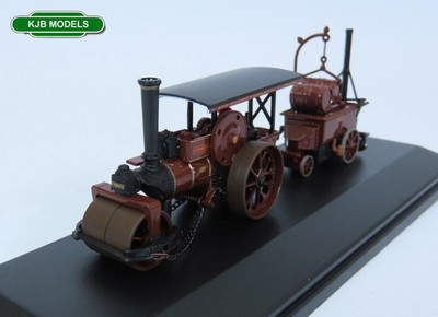 OO Gauge Oxford Diecast 76FSR007 Dampfwalze & Coleman Flapper Covenanter 1:76