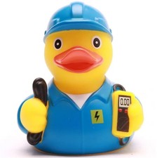 Electrician Blue Rubber Ducky Large Jeep Ducking FAST US Shipper