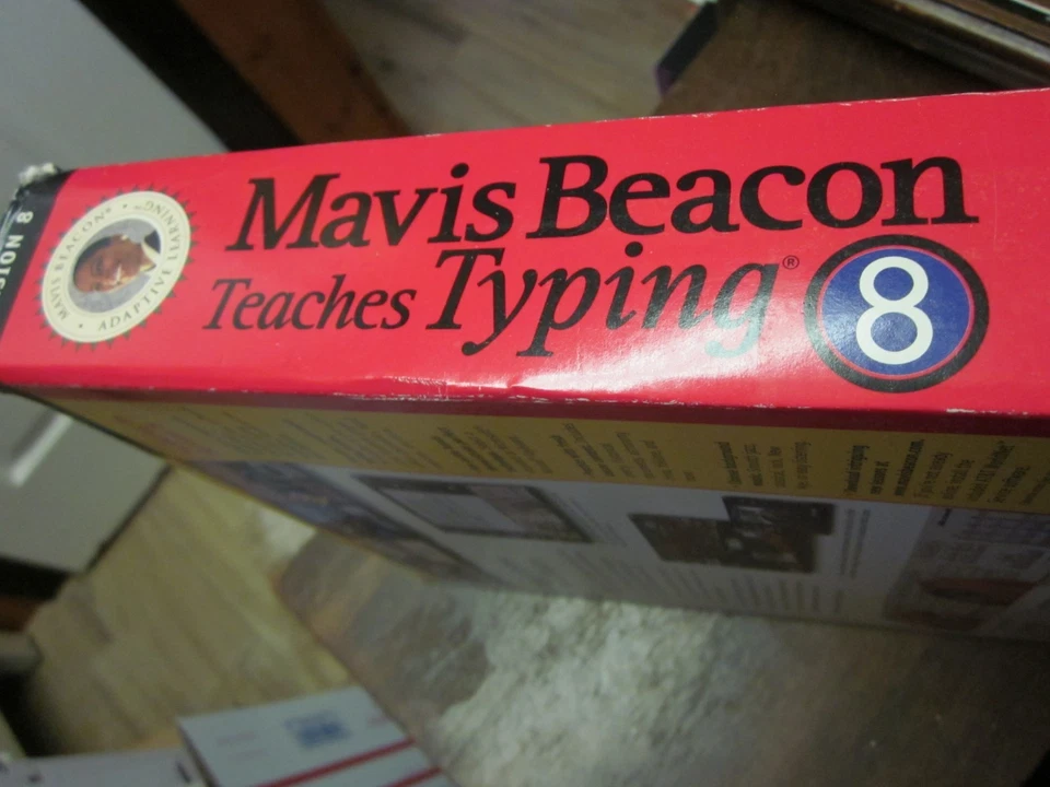 Vintage Mavis Beacon Teaches Typing Version 8 - New Old Stock , New in box - Image 4 of 4