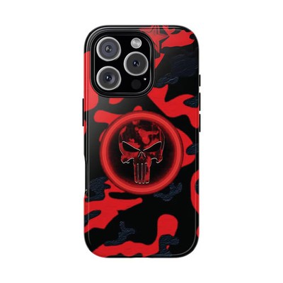 Punisher Skull Tough Case For IPhone ,Phone Cover Protective