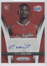2014-15 Panini Prizm Rookie Auto Red Prizm 146/199 CJ Wilcox #19 Auto 4m6