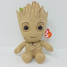 Ty Beanie Baby Groot Marvel Guardians of the Galaxy 6" Plush NWT Stuffed Animal