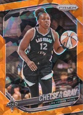 2025 Prizm WNBA Chelsea Gray Orange Ice #111 Aces PWE
