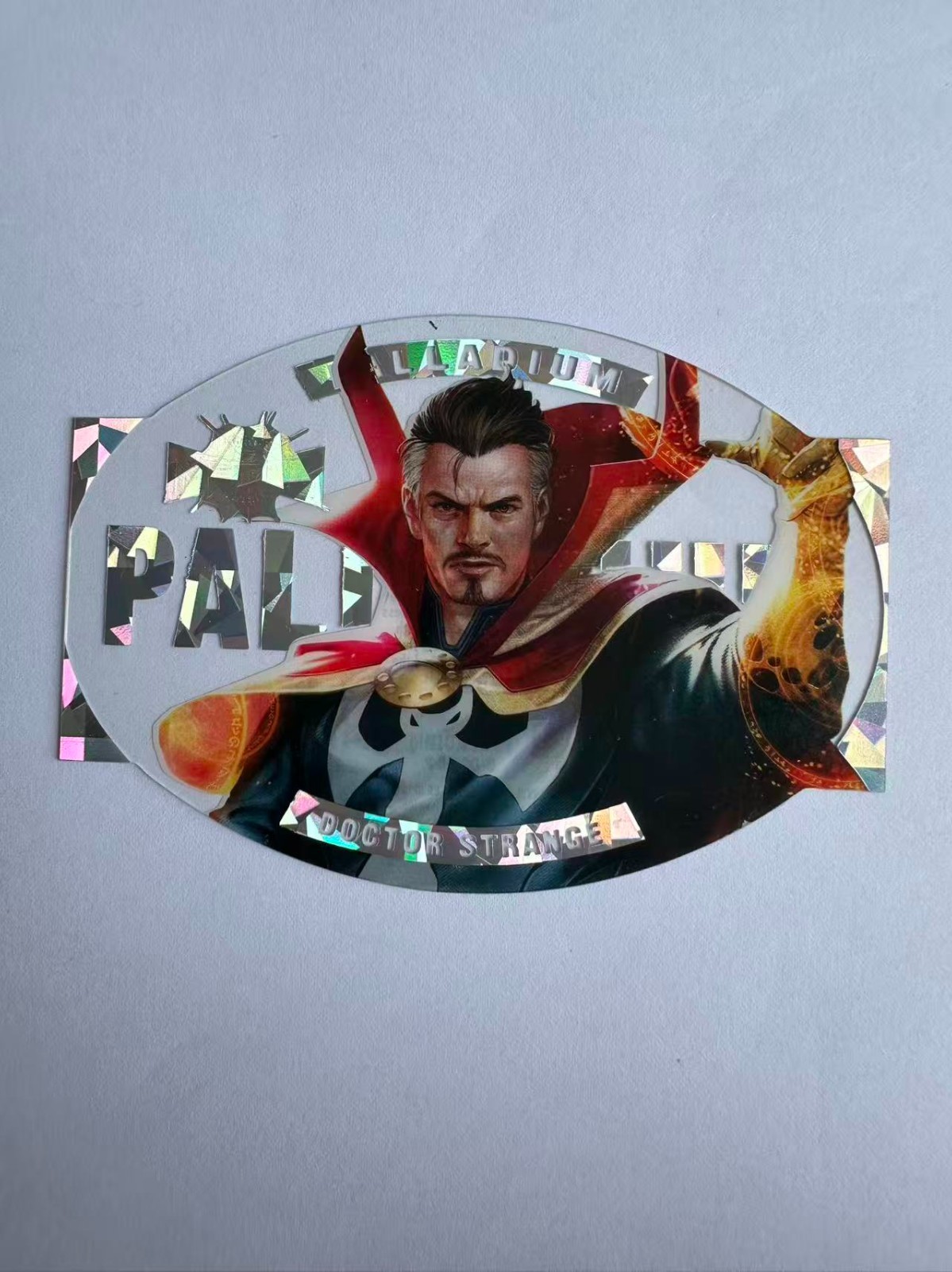 2021 UD Marvel Metal Universe Spider-Man Palladium Doctor Strange 9-OF-50 P
