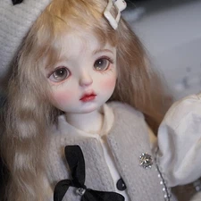 Lovely 1/6 BJD Doll SD Resin Joint Face Makeup Eyes Girl Bare Doll Handmade Toys
