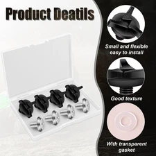 8 pcs Motorcycle Helmet Screws-Motorcycle Helmet Visor Screws Helmet Accessories