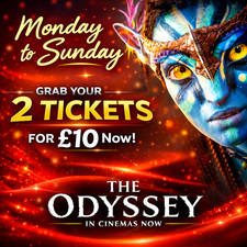 2x Cineworld Cinema Tickets for &pound;10: Valid Monday to Sunday ~ Read Description ~
