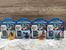 4 Vtg Mega Man Nt Warrior Figure Metal Spoul Torch Proto Battle Chip Mattel