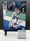 Cris Carter Signed 8x10 Minnesota Vikings signed photo NFL 8x10 HOF ACOA Ohio St