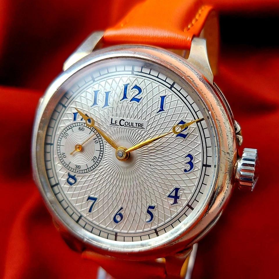 Reloj de pulsera suizo vintage para hombre Le Coultre estilo clásico esfera reparado Foto 3 de 4