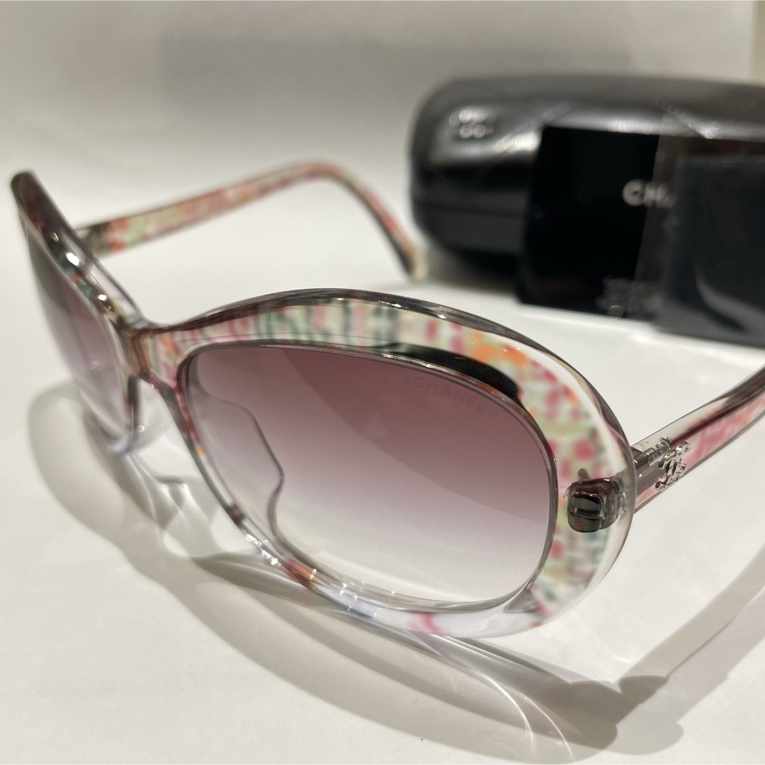 CHANEL 5219 A Clear Watercolor Fashion Sunglasses