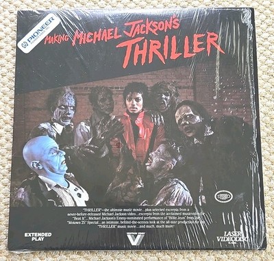 Michael Jackson Thriller - The Making Of on Laserdisc 28485310001