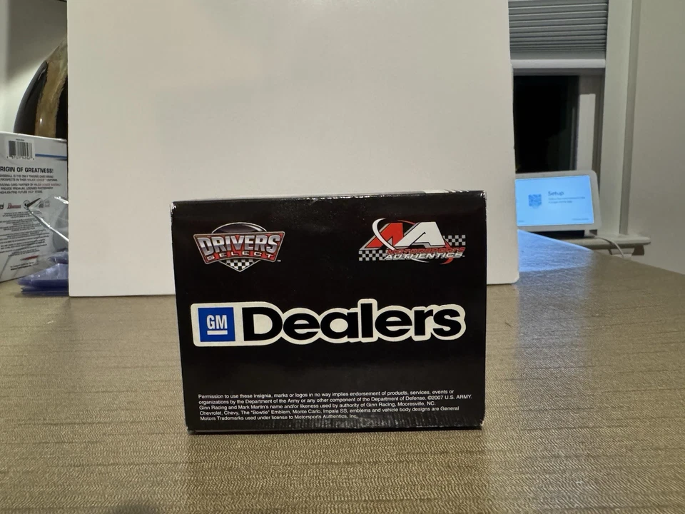 1:24 Acción 2007 #01 Ejército de Estados Unidos Impala SS MARK MARTIN CUNA RARA GM distribuidores 1/996 nueva en caja Foto 4 de 4