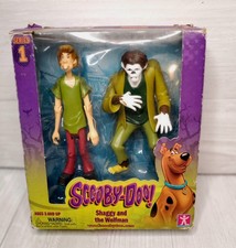 Scooby-Doo Series 1 Action Figure Shaggy And The Wolfman Charter Ltd. Open Box