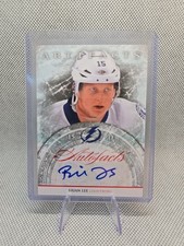 2012-13 Upper Deck Artifacts Autofacts #A-BL BRIAN LEE Tampa Bay Lightning