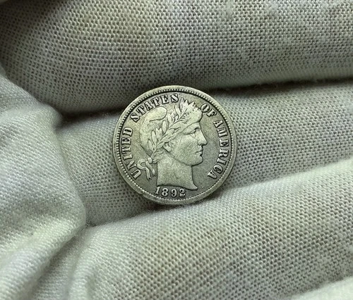 1892-O Barber Dime Silver Very Fine VF Coin F310