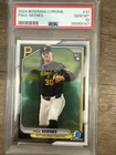 2024 Bowman Chrome #31 Paul Skenes Rookie RC PSA 10 Gem Mint