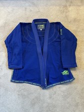 FUJI Suparaito Kimono BJJ Gi Top Blu A2 Jiu Jitsu Uniforme Brasiliana MMA UFC 
