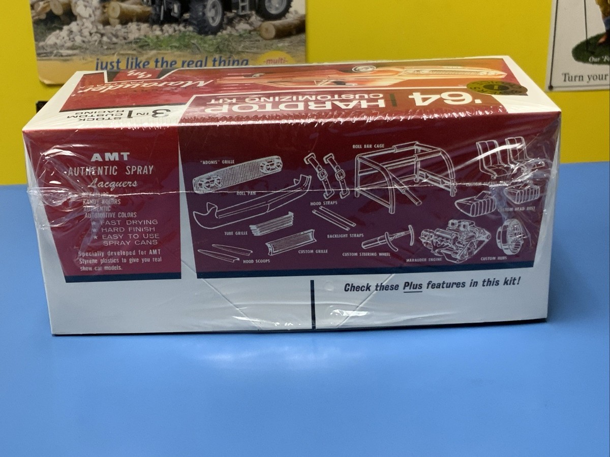 AMT '64 MERCURY MARAUDER HARDTOP CUSTOMIZING MODEL KIT-- for