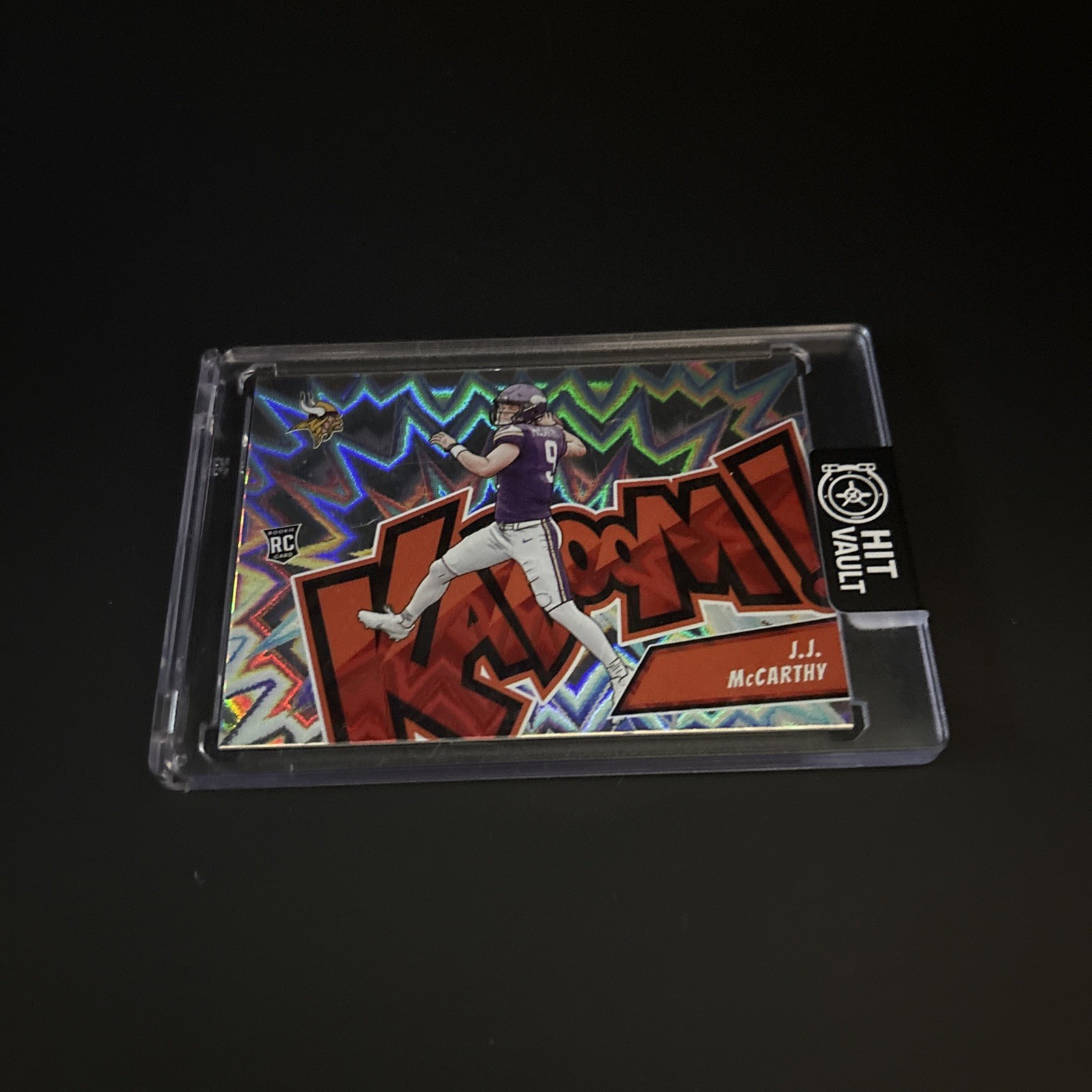 2024 Panini Absolute - Kaboom! Horizontal J.J. McCarthy #13 (RC)