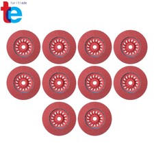 10 Pack 80 Grit 4-1/2" x 7/8" Ceramic Grinding Wheel Type 29 Flap Discs